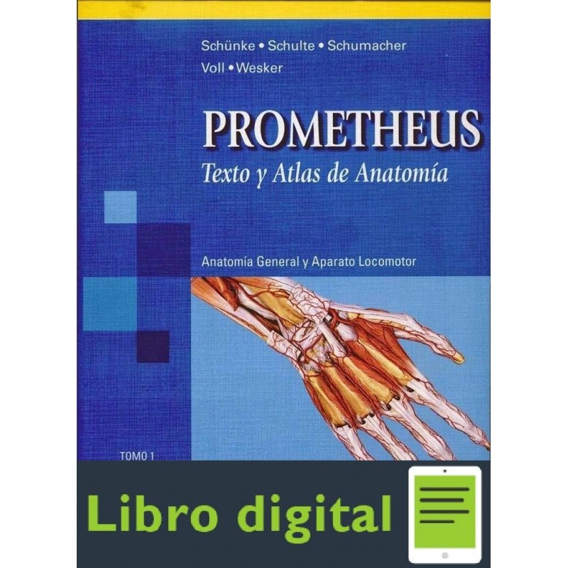 Prometheus Texto Y Atlas De Anatomia Tomo Ebook Al X