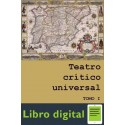 Teatro Critico Universal Tomo I Benito Jeronimo Feijoo