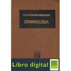 Criminologia Luis Rodriguez Manzanera 2 edicion