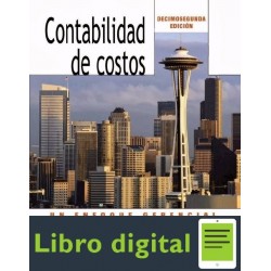 Contabilidad De Costos Un Enfoque Gerencial 12 edicion Charles Horngren