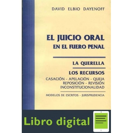 El Juicio Oral En El Fuero Penal