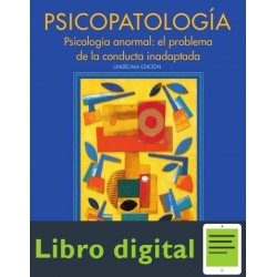 Psicopatologia Psicologia Anormal 11 edicion