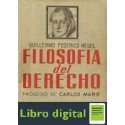 Filosofia Del Derecho Guillermo Federico Hegel