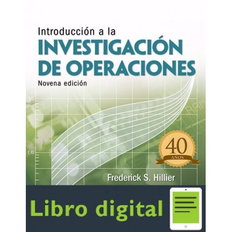 Introduccion A La Investigacion De Operaciones Frederick Hillier 9 edicion