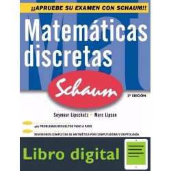 Matematicas Discretas Schaum 3 edicion Seymour Lipschutz Marc Lipson