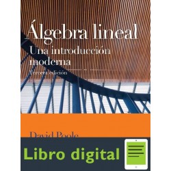 Algebra Lineal Una Introduccion Moderna David Poole 3 edicion