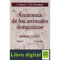 Anatomia De Los Animales Domesticos Tomo 1 y 2 Robert Getty 5 edicion