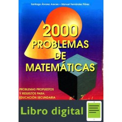 2000 Problemas De Matematicas S. Alvarez A