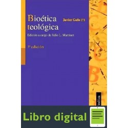Bioetica Teologica Javier Gafo