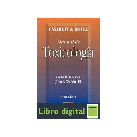 Libro De Toxicologia 5ta Edicion ¿ Curtis D. Klaassen