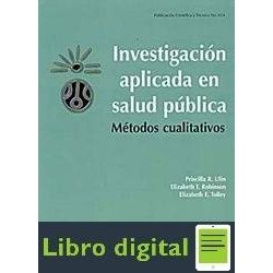 Investigacion Aplicada En Salud Publica Metodos Cualitativo