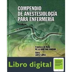 Compendio De Anestesiologia Para Enfermeria 2 Edicion