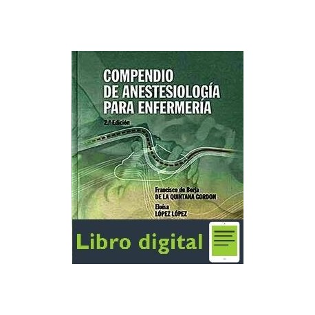 Compendio De Anestesiologia Para Enfermeria 2 Edicion