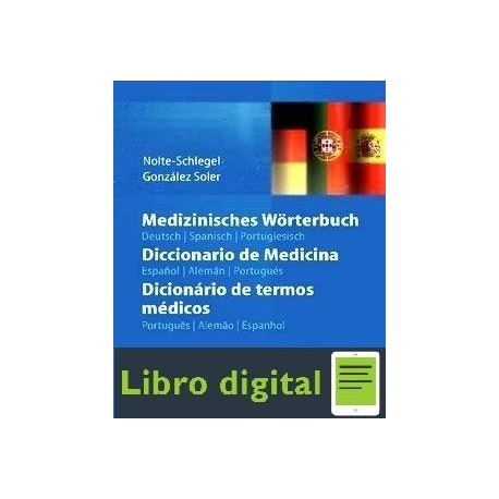 Diccionario De Medicina En Español Aleman Portugues