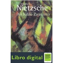 Asi Hablo Zaratustra Friedrich Nietzsche