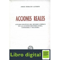 Acciones Reales Jorge Horacio Alterini
