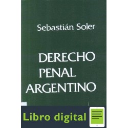 Derecho Penal Argentino Tomo Iv Soler Sebastian