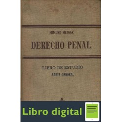 Derecho Penal Parte General Mezger Edmund