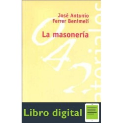 Ferrer Menimeli Jose Antonio La Masoneria