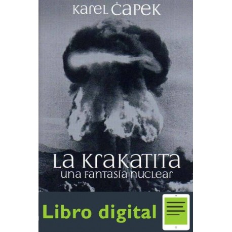 La Krakatita Karel Capek