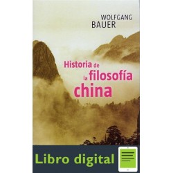 Bauer Wolfgang Historia De La Filosofia China