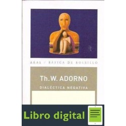 Theodor Adorno Dialectica Negativa