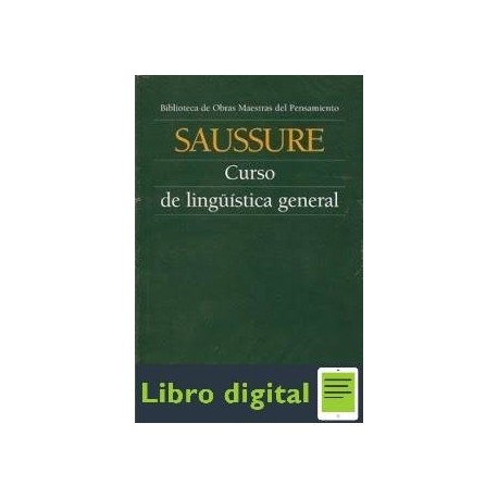 Linguistica General Ferdinand De Saussure