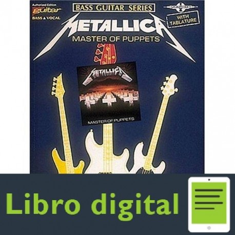Metallica Master Bass Partituras