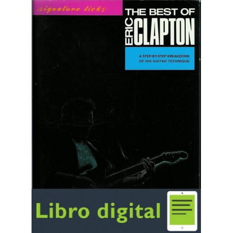 Eric Clapton Signature Licks Tablatura Partitura