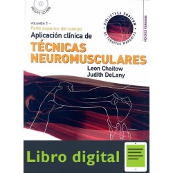 Aplicacion Clinica De Tecnicas Neuromusculares Leon Chaitow Volumen 1 Segunda Edicion