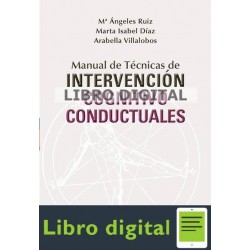 Manual de Tecnicas de Intervencion Cognitivo Conductuales Ma Angeles Ruiz
