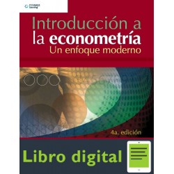 Introduccion a la Econometria Un Enfoque Moderno 4 edicion Jeffrey Wooldridge
