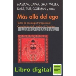 Maslow Mas Alla Del Ego Textos De Psicologia Transpersonal