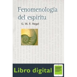 Fenomenologia Del Espiritu Georg Wilhelm Friedrich Hegel