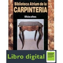 Biblioteca Atrium De La Carpinteria Tomo 4