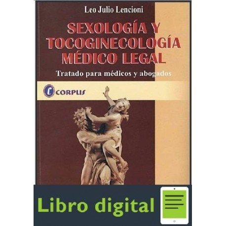 Sexologia Y Tocoginecologia Medico Legal Leo Julio Lencioni