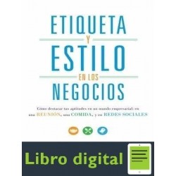 Etiqueta Y Estilo En Los Negocios Barbara Pachter