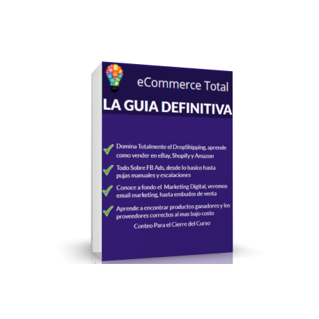 eCommerce Total Pro – Domina el DropShipping