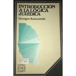 Introduccion A La Logica Juridica Georges Kalinowski