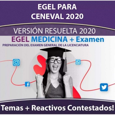 Egel Ceneval Oro Medicina 2020 Guias de Estudio