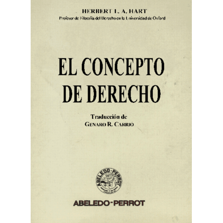 El Concepto De Derecho Herbert L. A. Hart